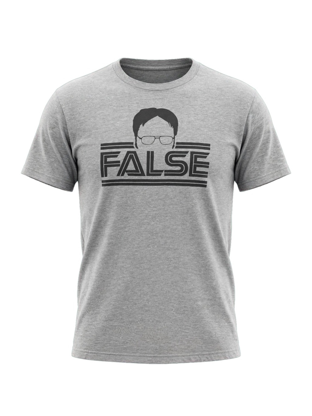 The Office - Dwight Schrute "FALSE" Shirt — fan favorite meme tee.